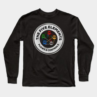 The Five Element Flows and Controls Long Sleeve T-Shirt